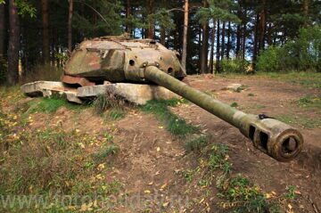 10-ти тонная башня танка ИС-4